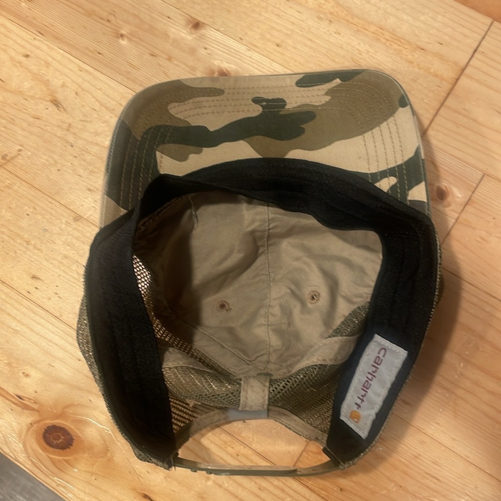 Carhartt Camouflage Cap with Logo - Picture 3 of 3